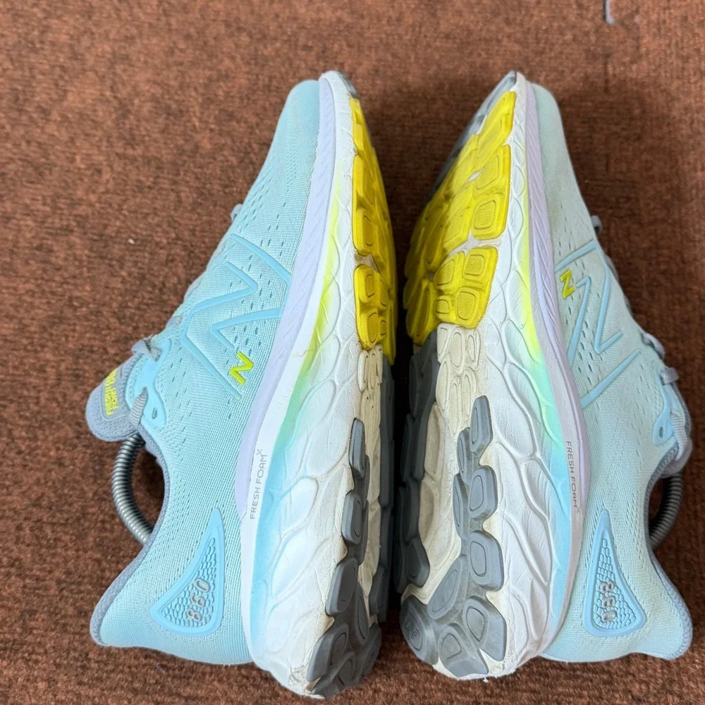 New Balance Fresh Foam‎ X 860v12 Womens 12 Running Shoes Blue W860B12 mens 10.5